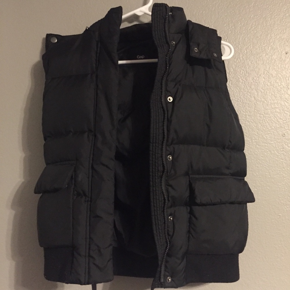 GAP Puffer Vest with Removable Hood